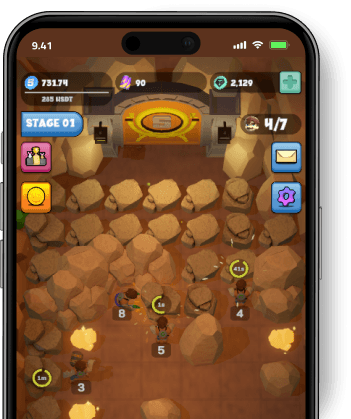 SandRock Tunnel Character